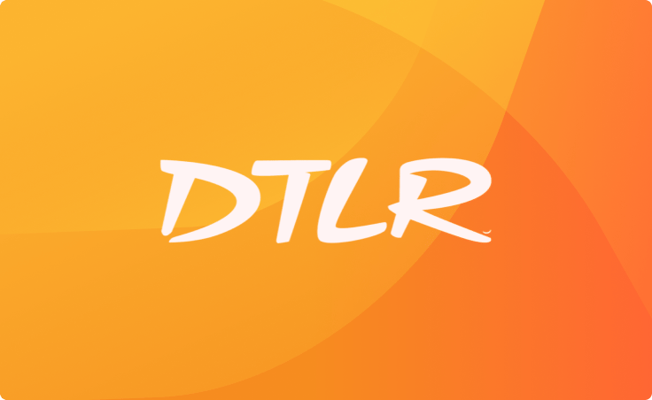 DTLR Orange background